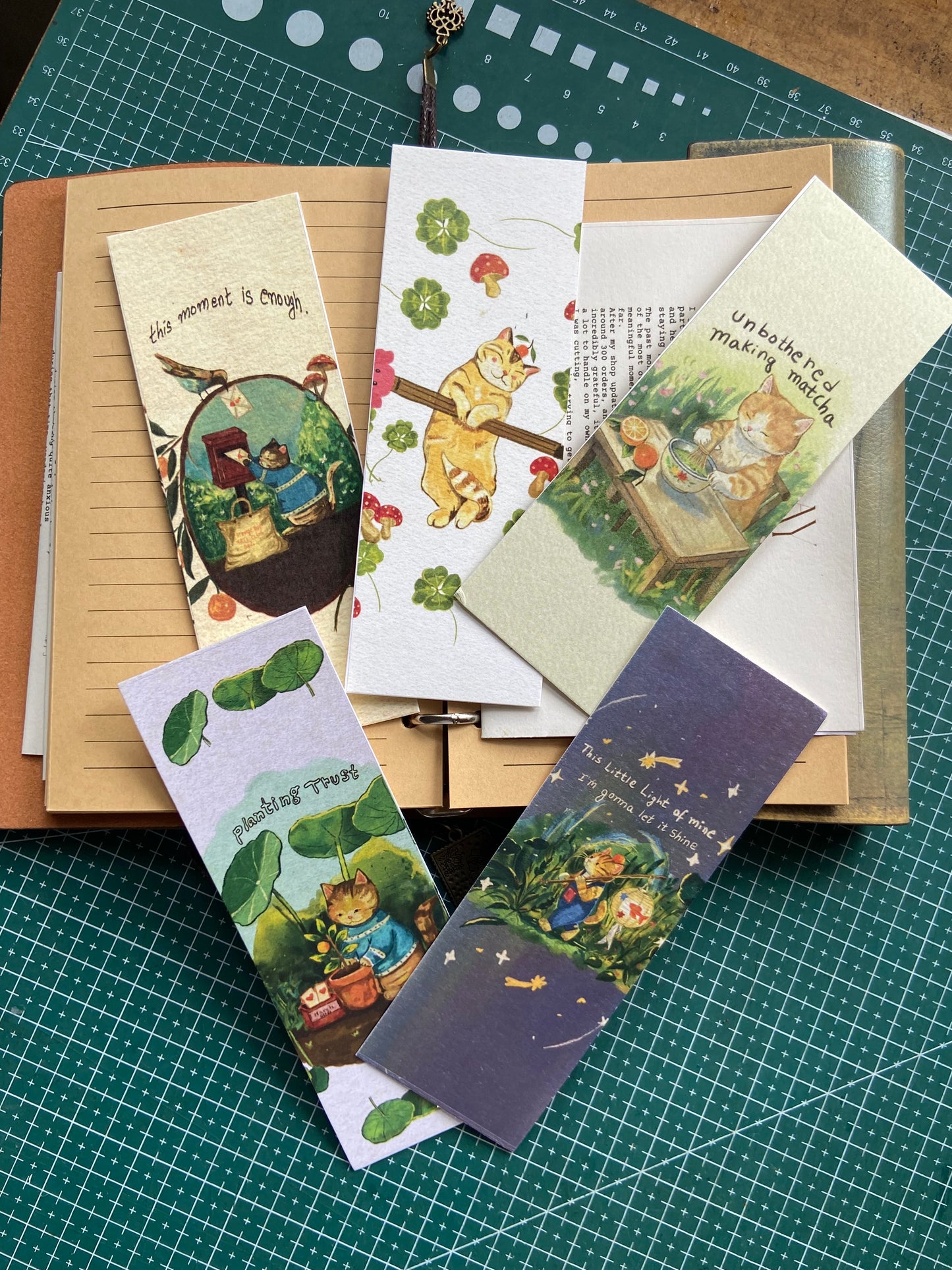 Lost cat Bookmark ( 5 bookmark )