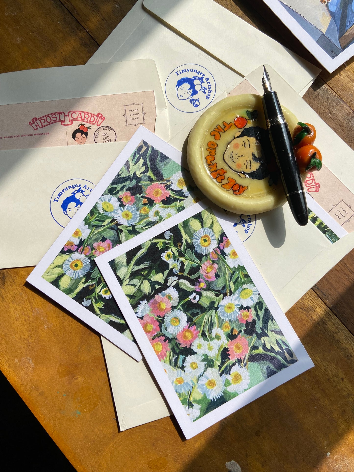 Spanish Daises postcards
