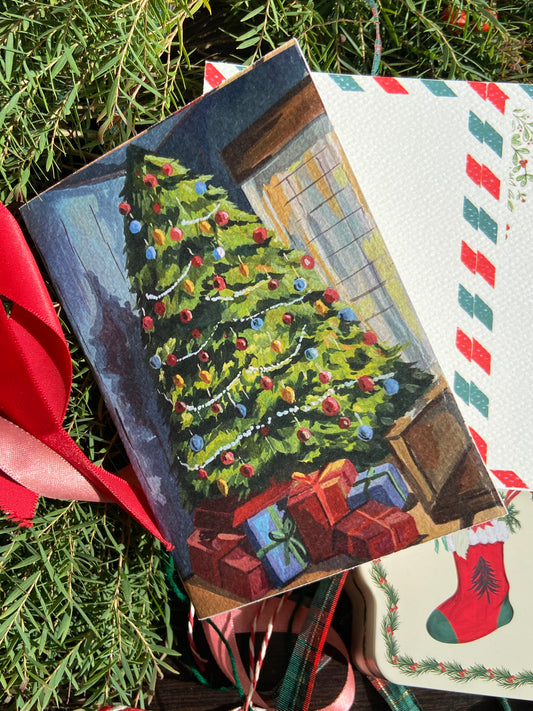 Christmas tree , Holiday Card