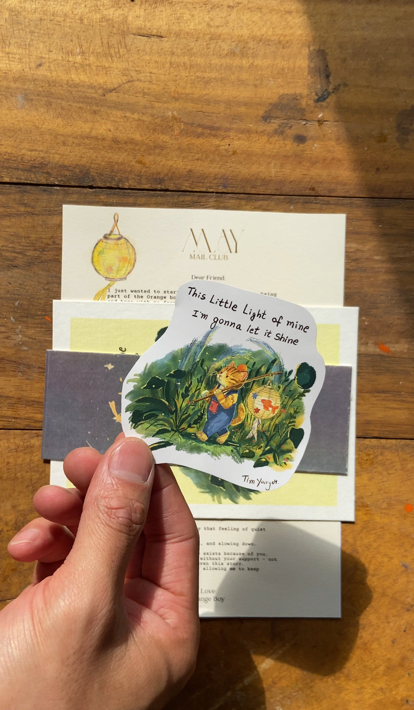 MAY PRINT - This light of mine I’ll let it shine