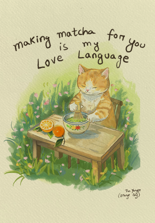 APRIL MONTH PRINT - Love language