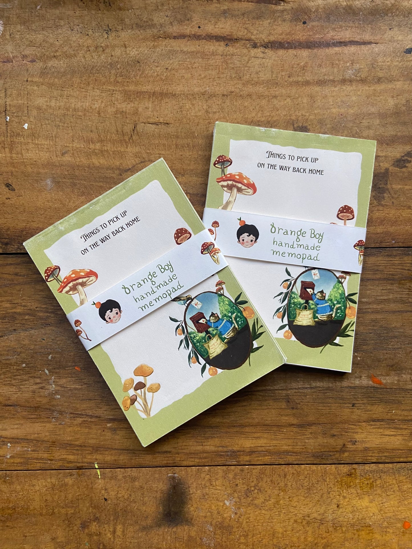 Things to bring home Notepad