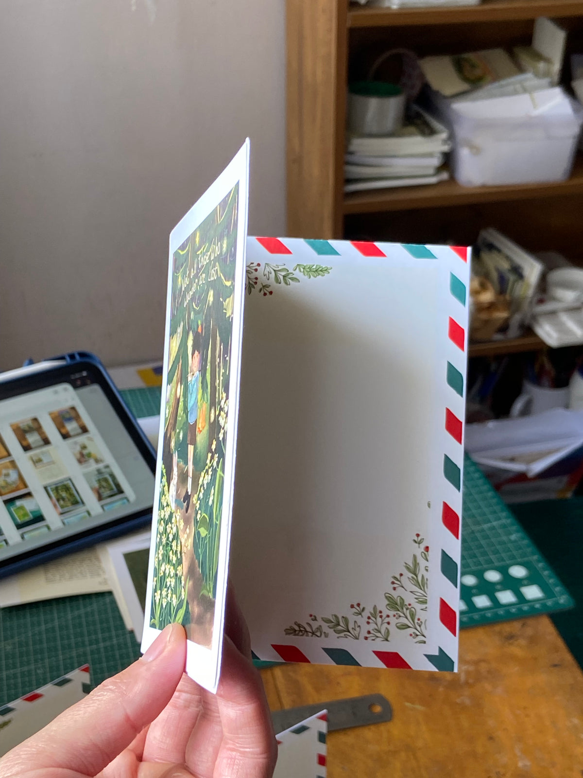 Kid Inside you greeting card