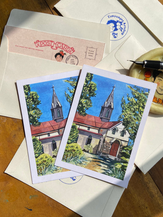 Chruch at Shillong postcards