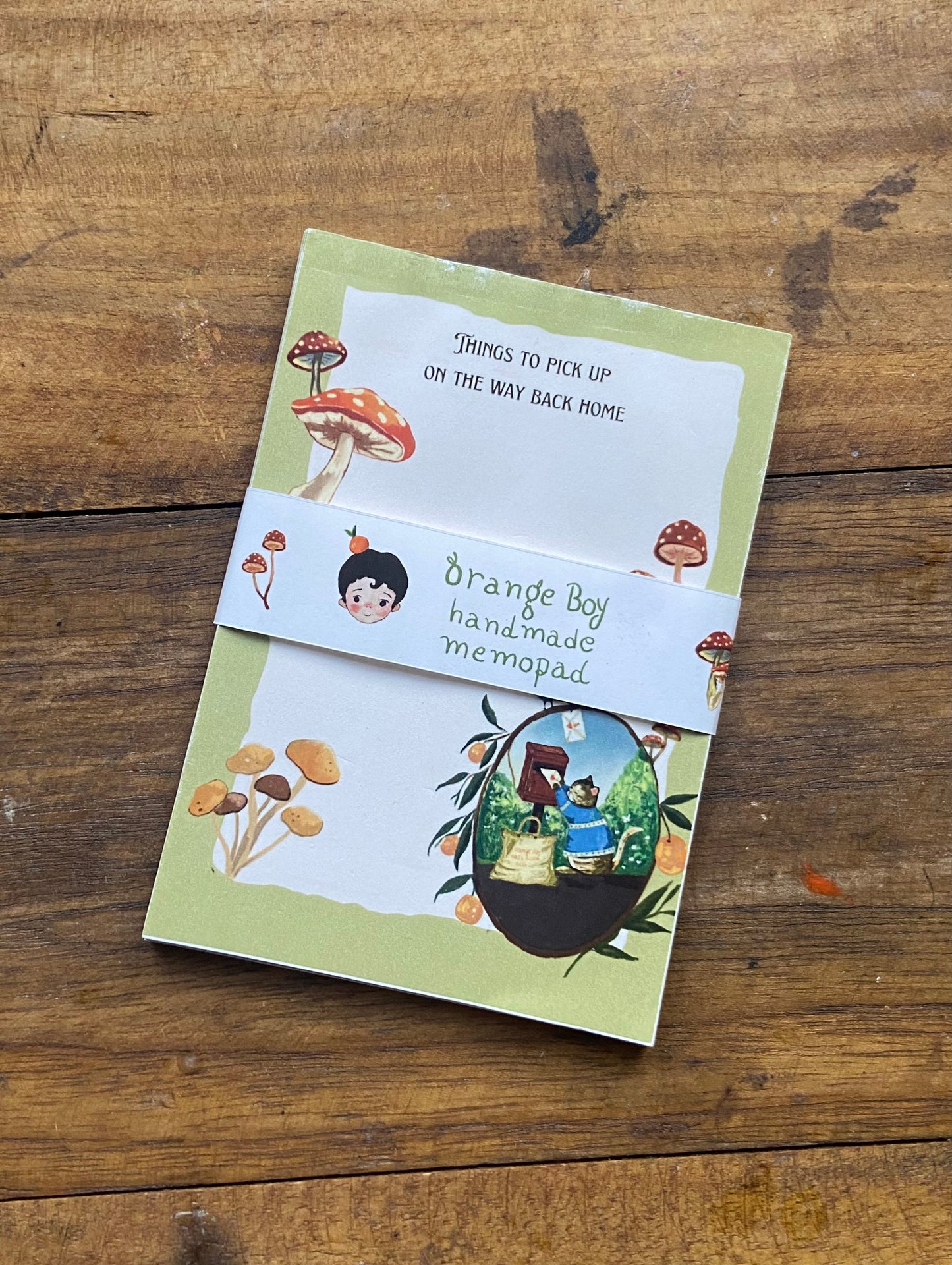 Things to bring home Notepad