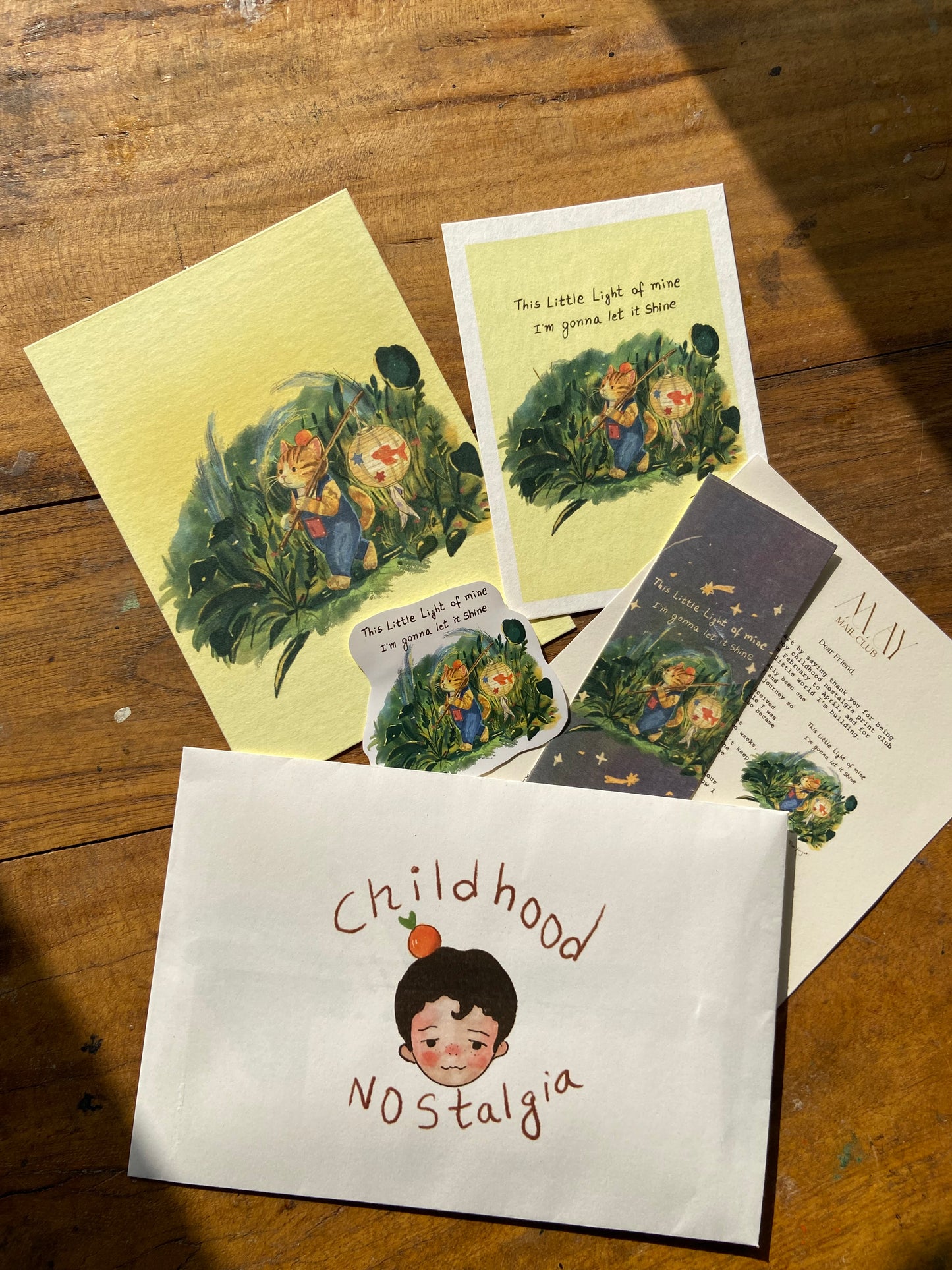 MAY PRINT - This light of mine I’ll let it shine