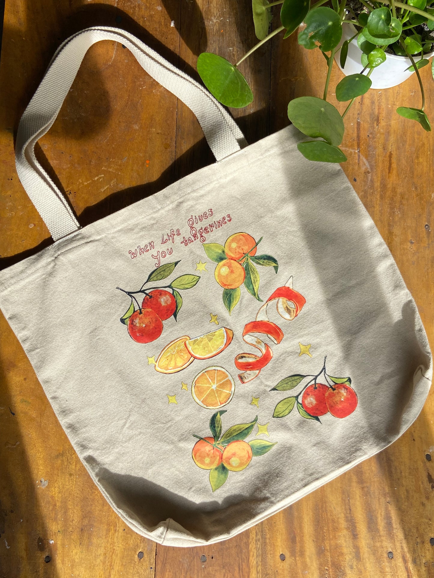 The orange boy Tote bag