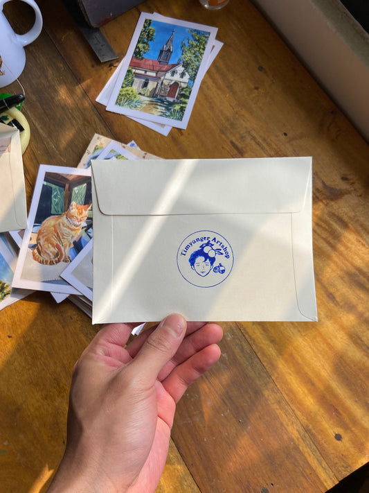 Timmy’s Postcards Envelope pack of 4