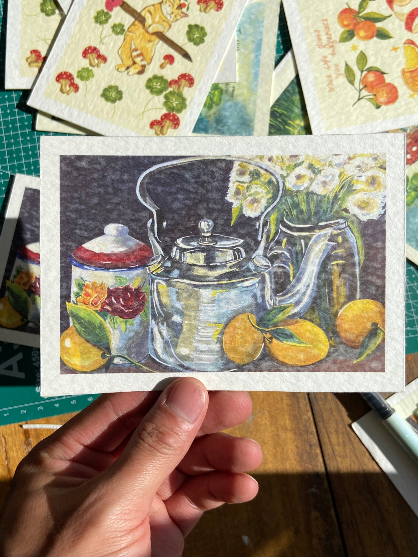 Grandma’s Kitchen Postcard