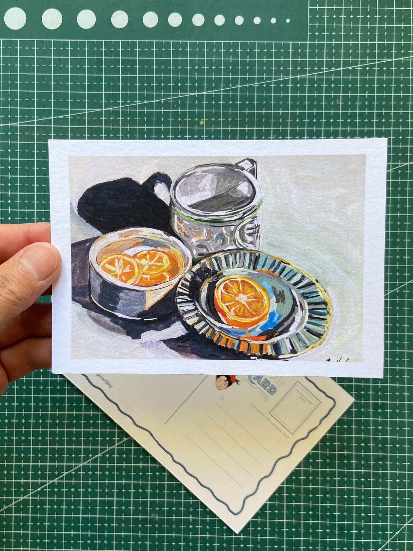 Fine china Postcard