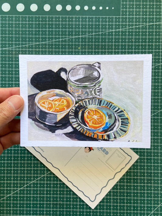 Fine china Postcard