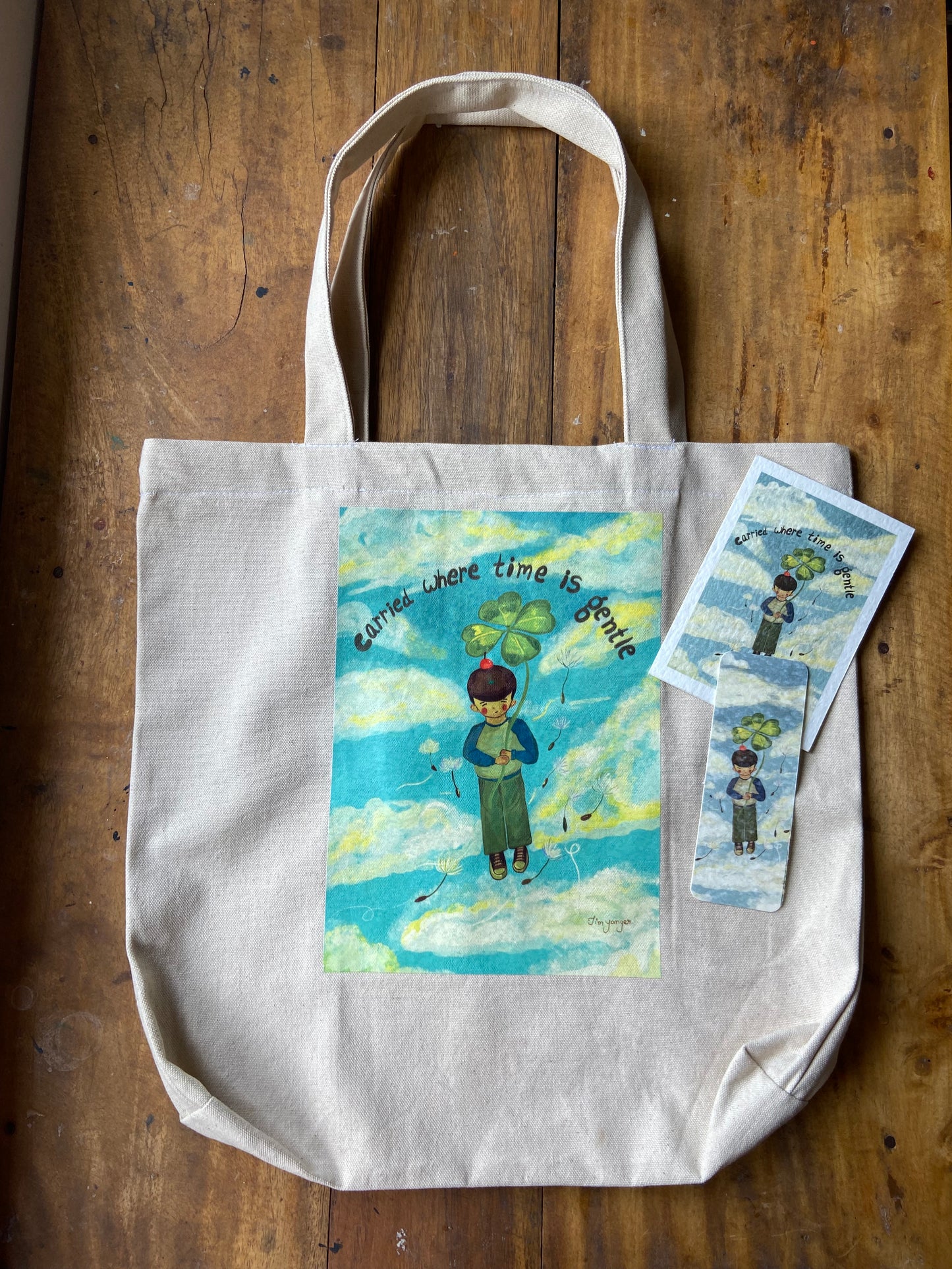 Pre order Little Orange boy tote bag