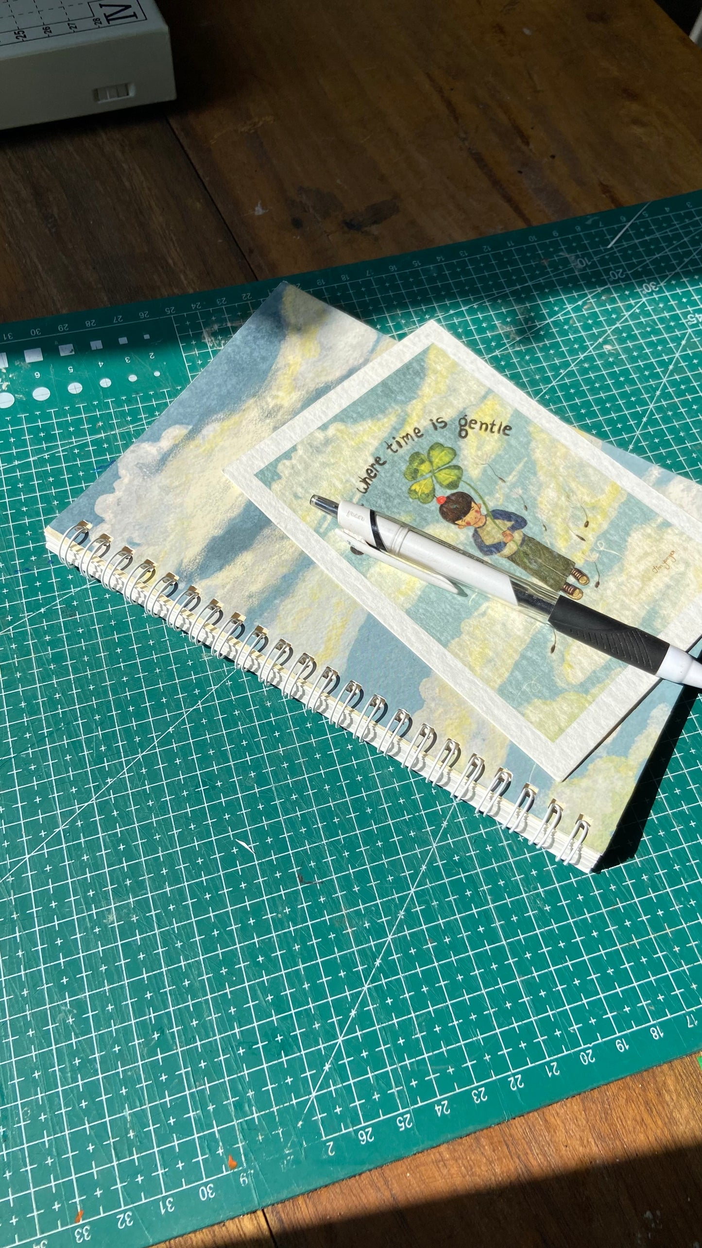 Little Orange boy notebook