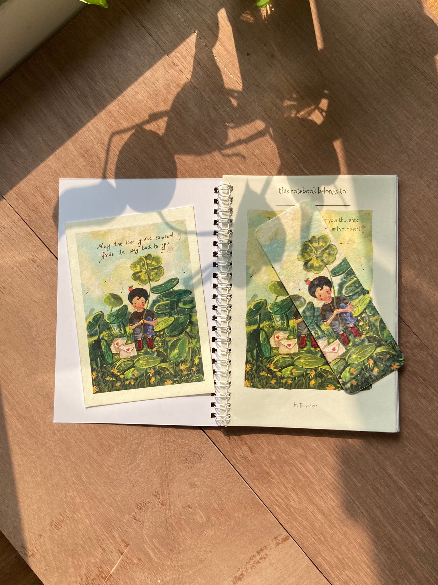 Wanderer Orange boy notebook